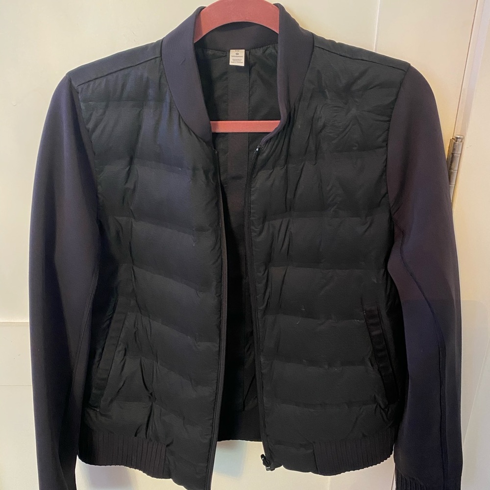 Black Lululemon Bomber Jacket!